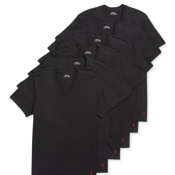 Polo Ralph Lauren Men's 5+1 Free Cotton Classic-Fit V-Neck
